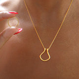 Horseshoe Ring Holder Necklace