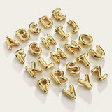 Bubble Letter Necklace - SELEN JEWELS