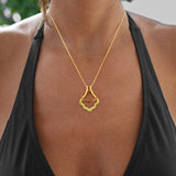 Sea Shell Ring Holder Necklace