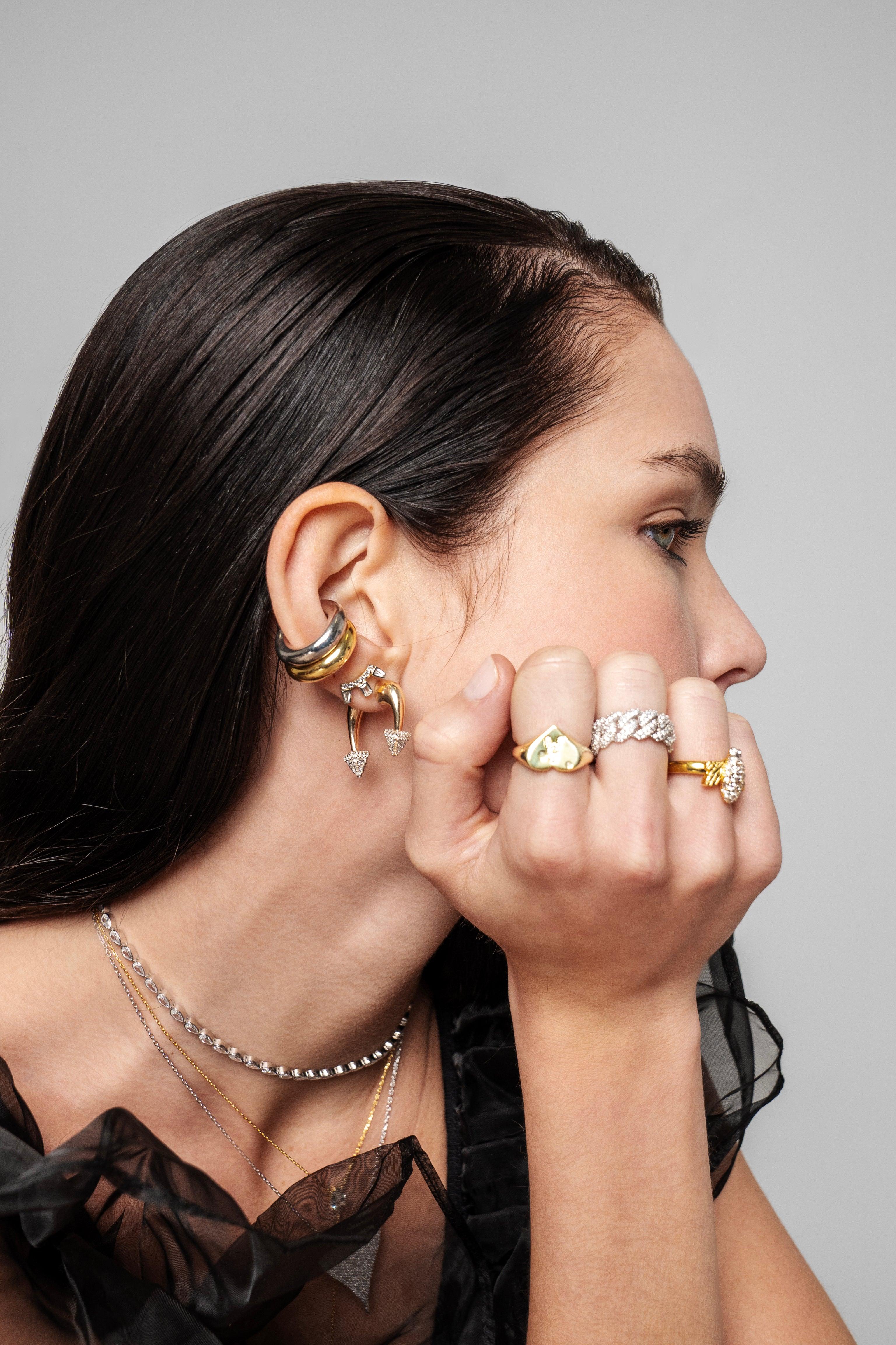 Horseshoe Earrings - SELEN JEWELS