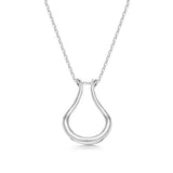 Horseshoe Ring Holder Necklace