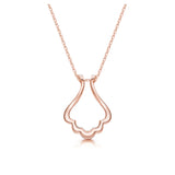 Sea Shell Ring Holder Necklace