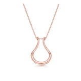 Horseshoe Ring Holder Necklace