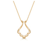 Sea Shell Ring Holder Necklace