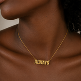 Custom Name Plate Necklace