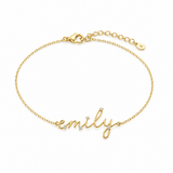 The Nameplate Anklet