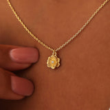 birth flower jewelry