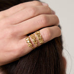 Bubble Letter Ring - SELEN JEWELS