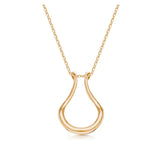 Horseshoe Ring Holder Necklace - SELEN JEWELS